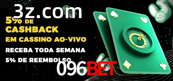 Promoções do cassino ao Vivo 096BET